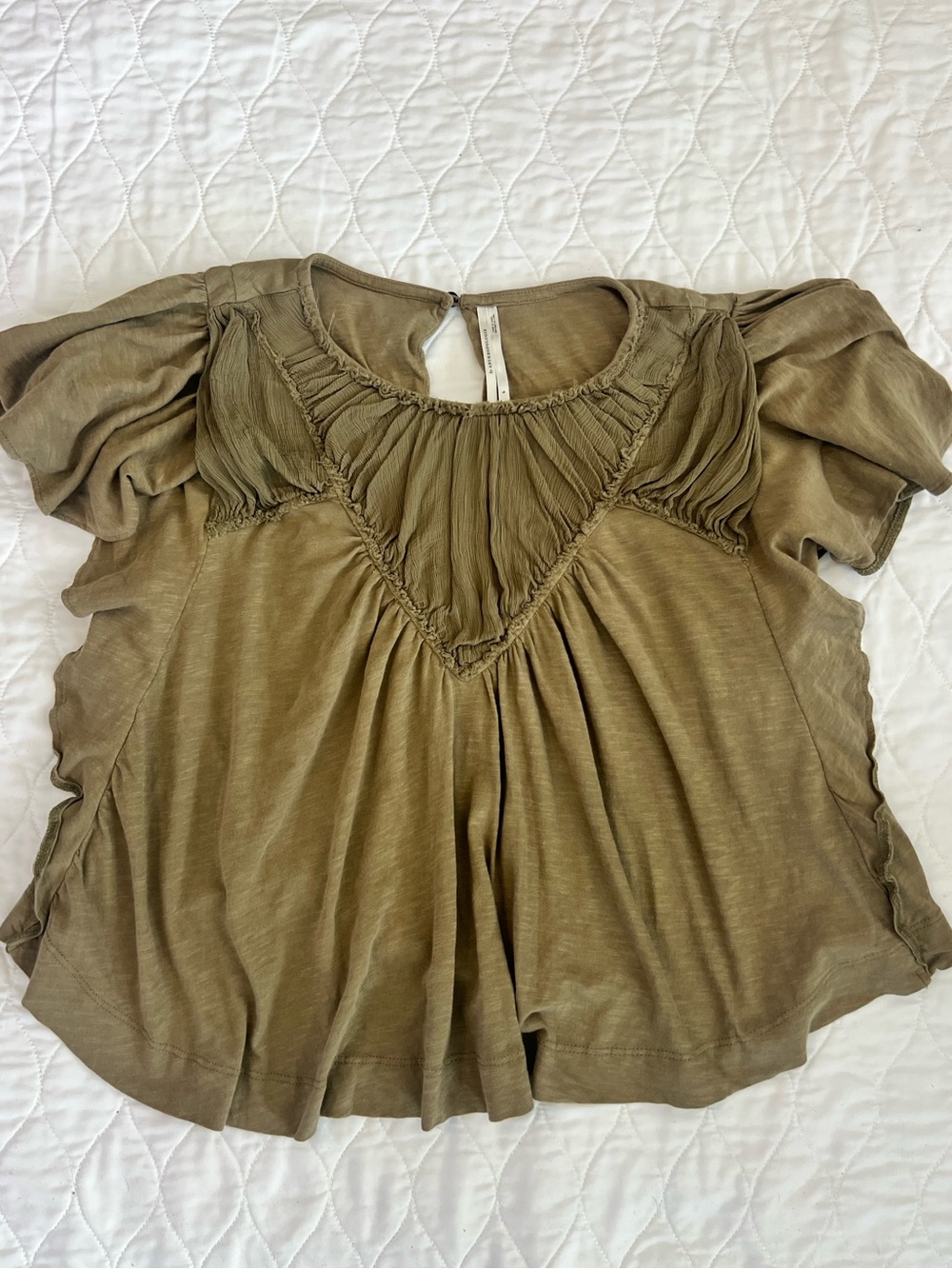 Anthropologie  100% cotton blouse